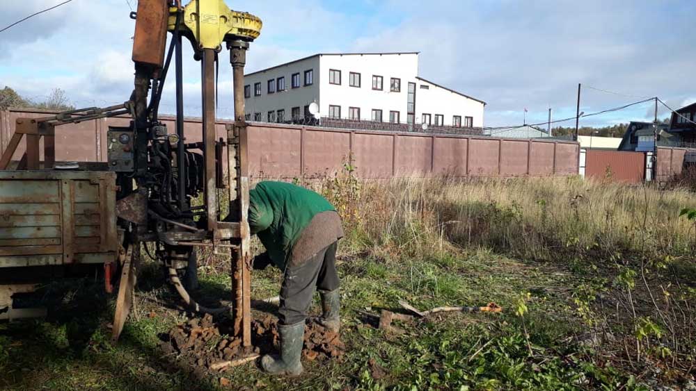 Геологические изыскания под автомобильную мойку в г. Красногорск.